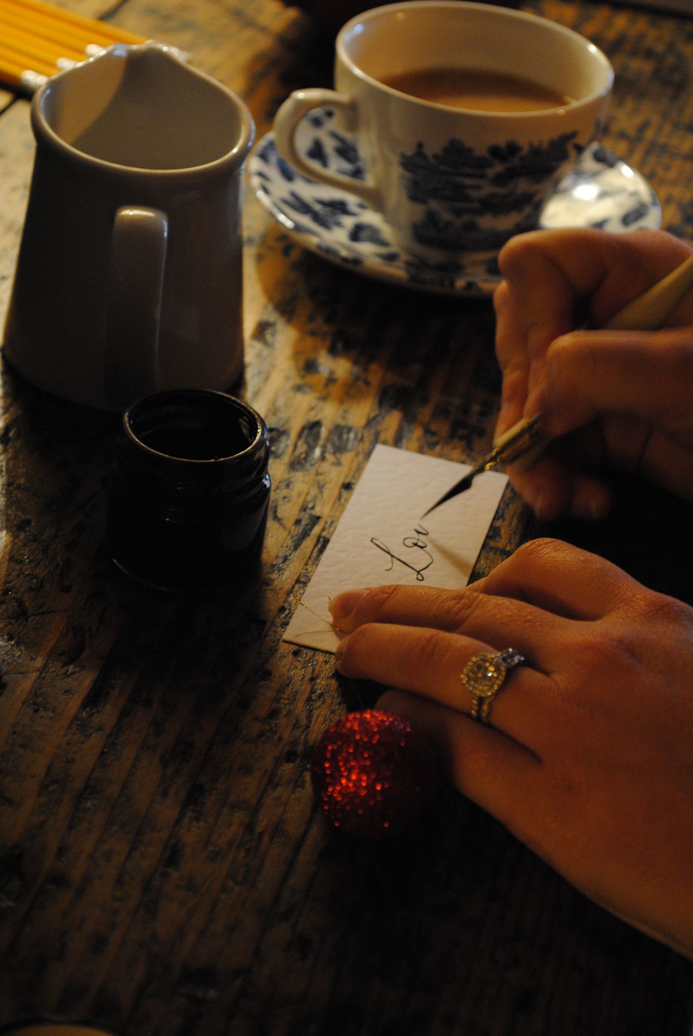 10.12.23 - Modern Calligraphy for Beginners - Hartley Wintney - Christmas