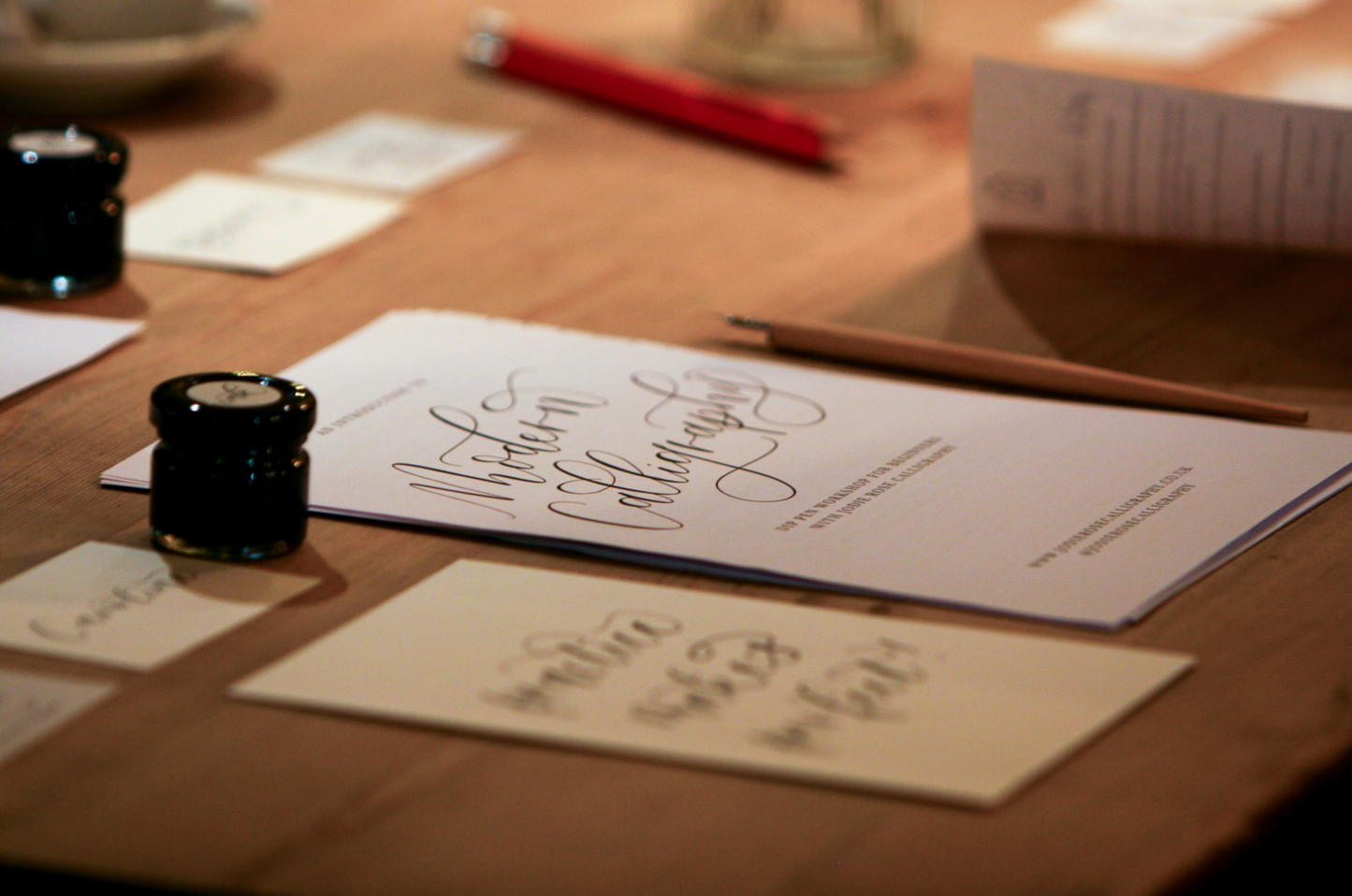 11.02.24 - Modern Calligraphy for Beginners - Valentine's - Hartley Wintney