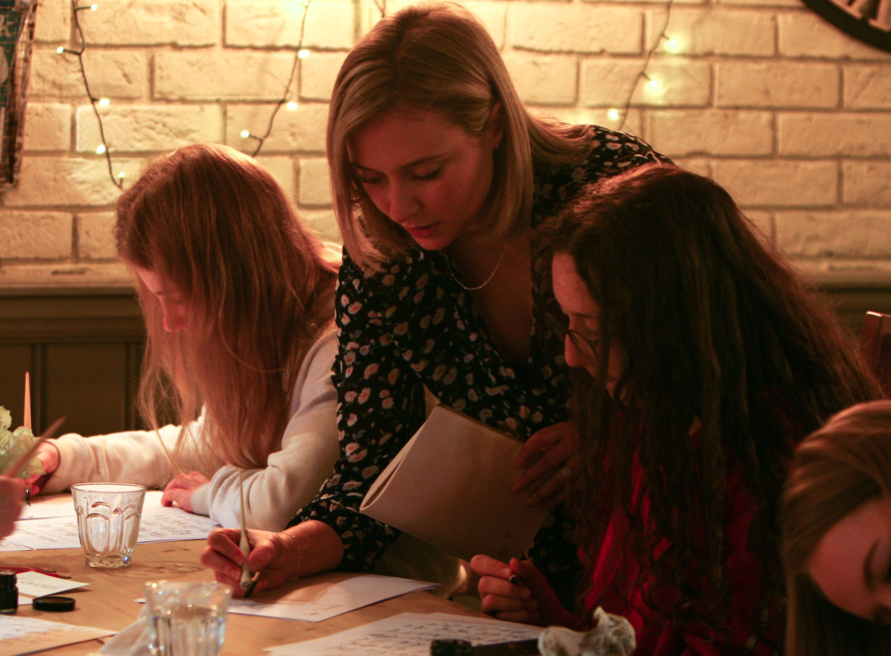 11.02.24 - Modern Calligraphy for Beginners - Valentine's - Hartley Wintney