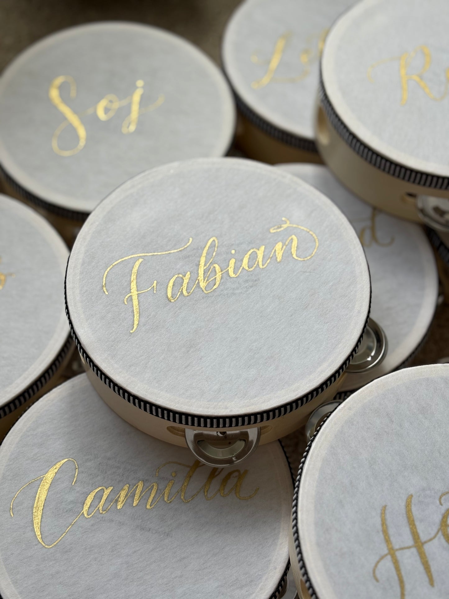 Calligraphy Tambourines