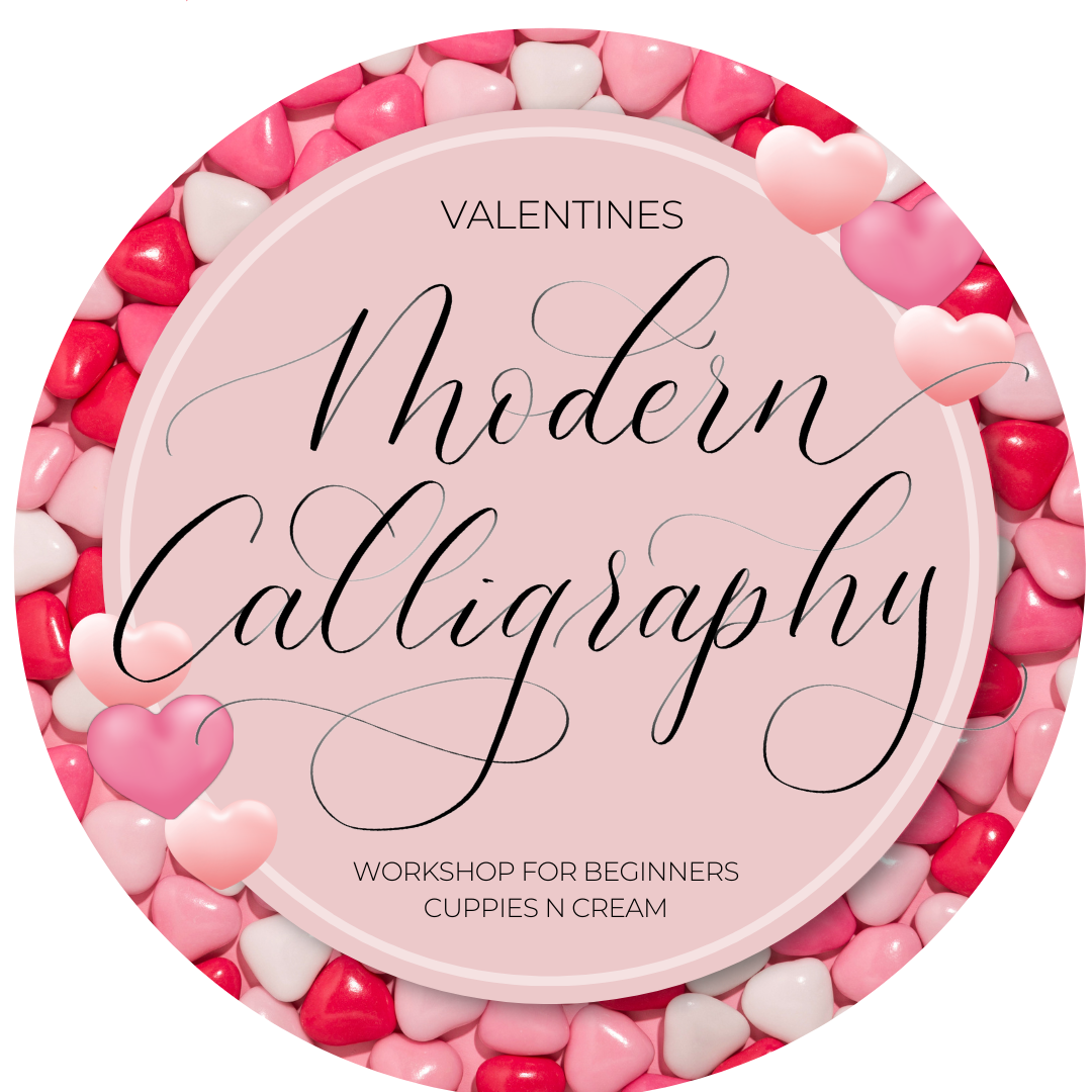11.02.24 - Modern Calligraphy for Beginners - Valentine's - Hartley Wintney