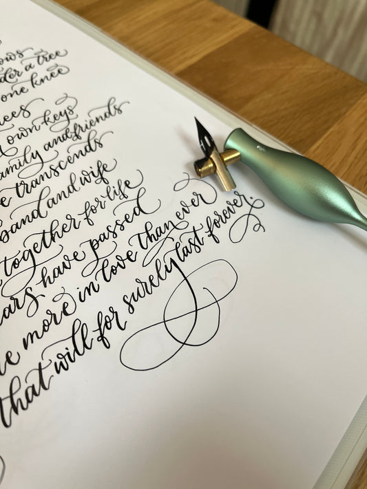 Improve your handwriting skills and learn modern calligraphy