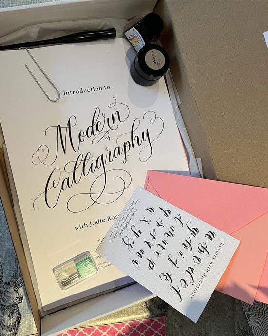 In-person modern calligraphy workshops for girls, where fun and creativity combine for a unique birthday celebration, as they learn the timeless skill of calligraphy lettering! Hampshire, Surrey, Berkshire, Wiltshire and London.