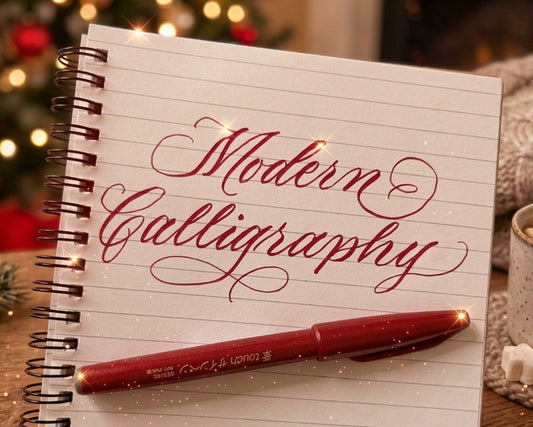 Brush Pen Modern Calligraphy Workshop - The Pottery Edit, Fleet
