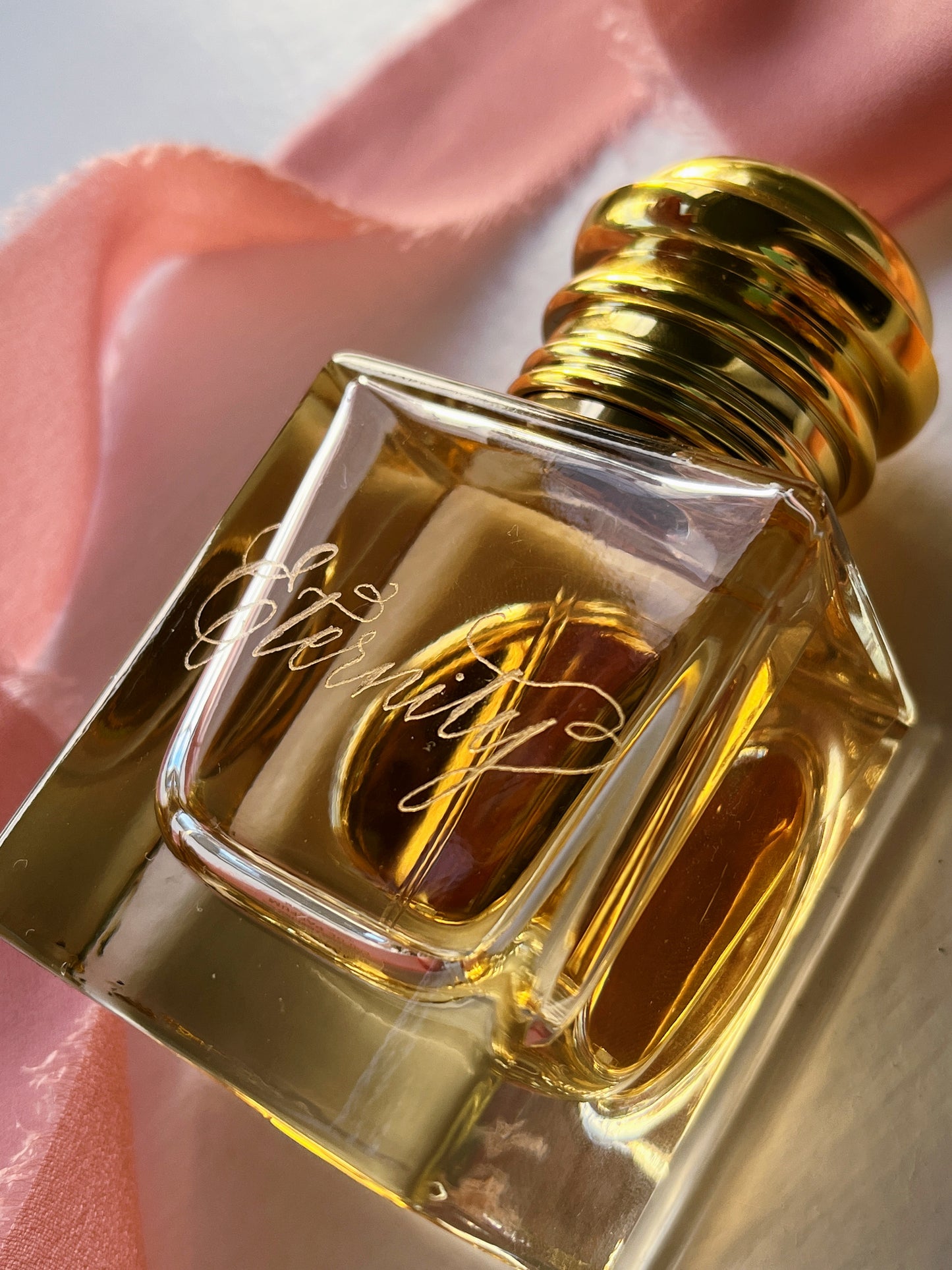 Custom Christmas Perfume Fragrance personalisation Calligrapher Engraving Service Live Event Artist Personalisation London Hampshire Surrey Berkshire Jodie Rose Calligraphy