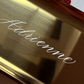 engraved trinket tray with name perfume fragrance calligraphy engraving customisation personalisation service in Hampshire London Surrey Berkshire UK bridal party ideas wedding guests luxury gift ideas for loved ones engraved with calligraphy name handmade Jodie Rose Calligraphy