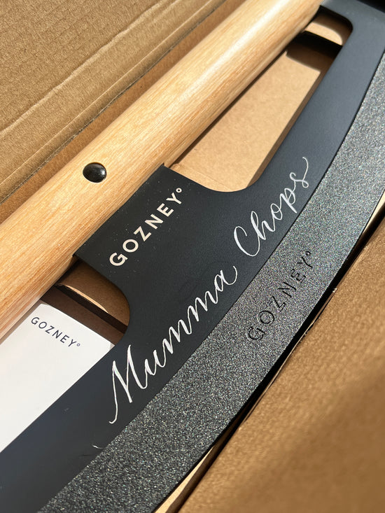 Gozney BBQ Calligraphy Engraving Live Event Artist Personalisation London Hampshire Surrey Berkshire Jodie Rose Calligraphy