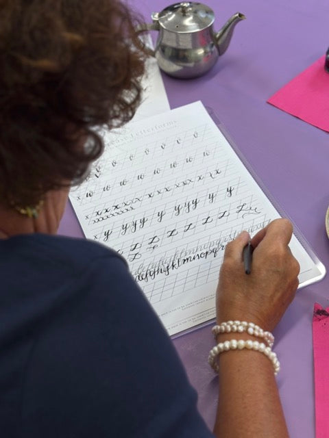 Modern Calligraphy for Beginners - Longacres Garden Centre, Bagshot