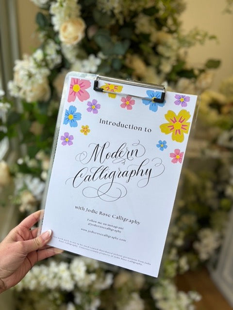 Modern Calligraphy for Beginners - Longacres Garden Centre, Bagshot