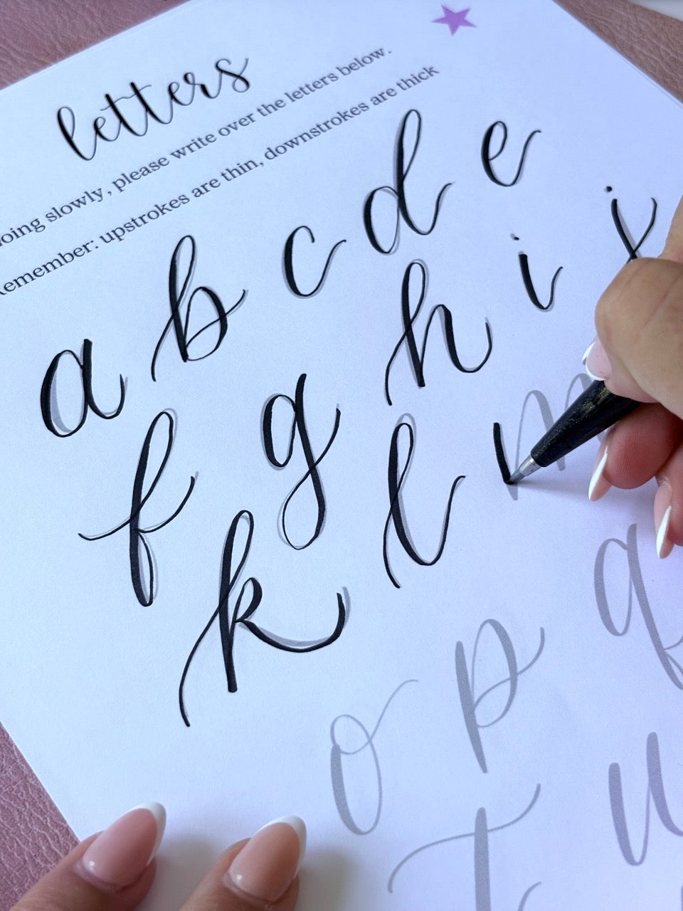 Brush Pen Modern Calligraphy Workshop - The Pottery Edit, Fleet