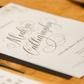 Modern Calligraphy Art Creative Workshop Class in Bagshot Camberley Surrey 