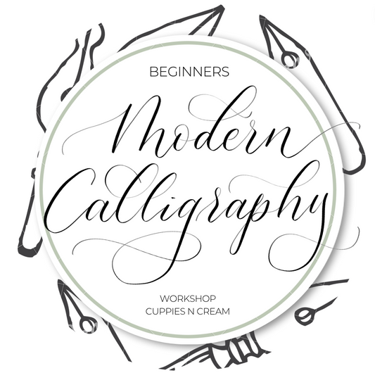 08.10.23 - Modern Calligraphy for Beginners - Hartley Wintney