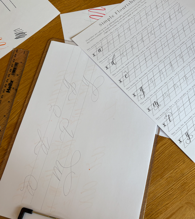 Private 1:1 Calligraphy Lesson - 2 hours with kit, in person