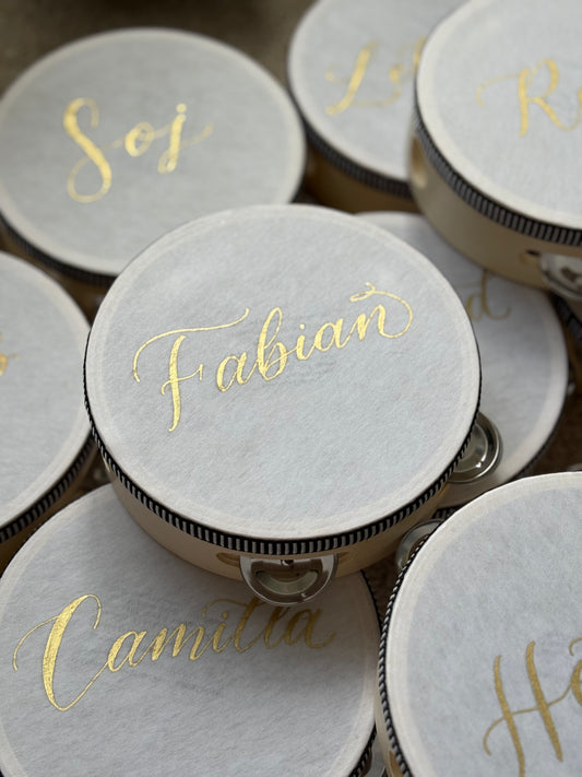 Calligraphy Tambourines