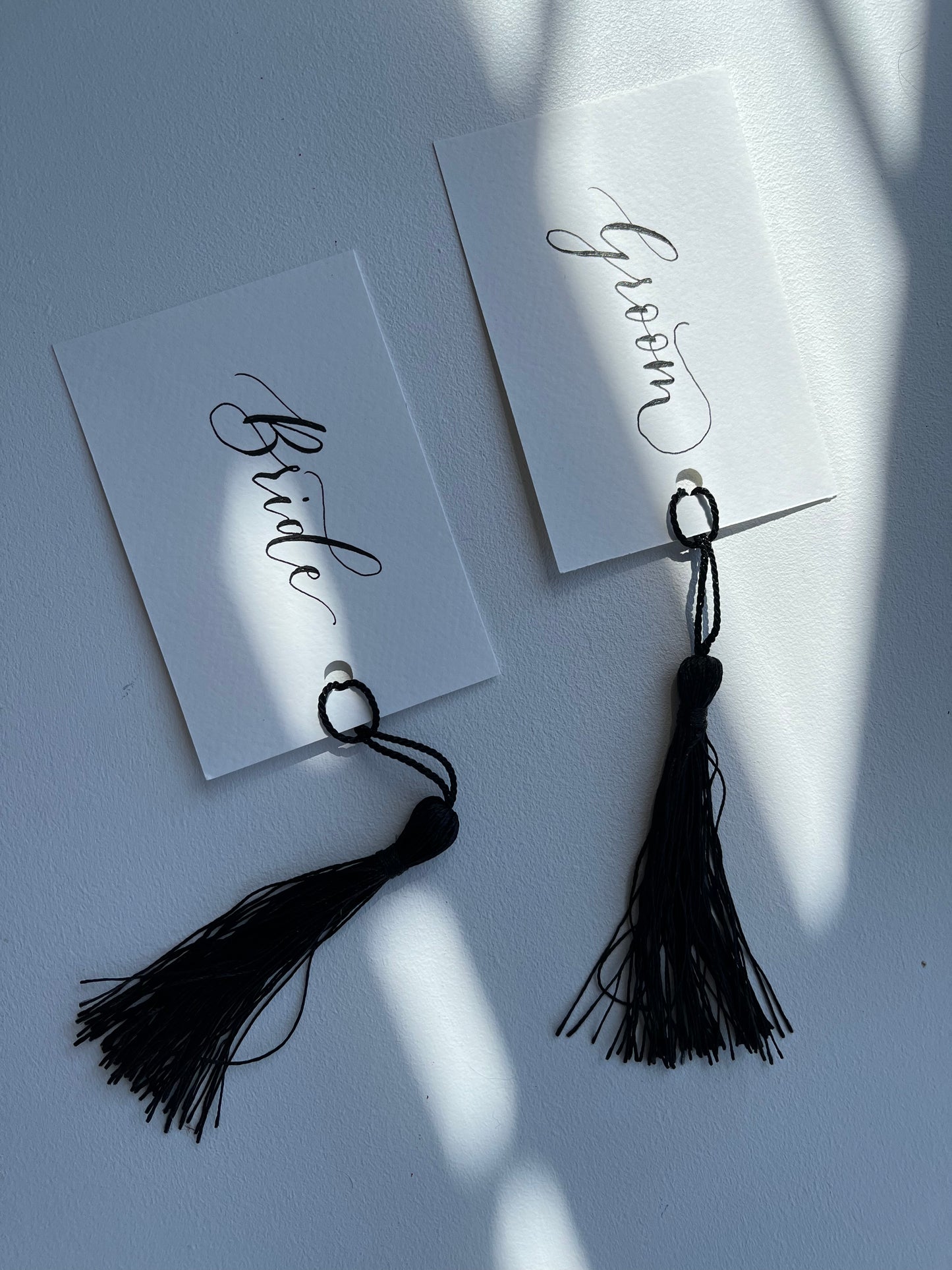 Place Card - With Tassel